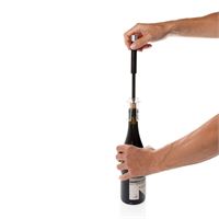 Apribottiglie con pompa ad aria